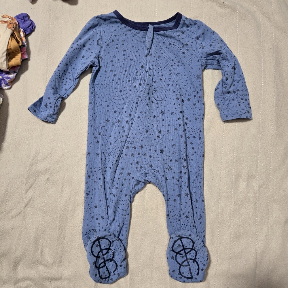 Egg New York Blue Starry Kids One Piece